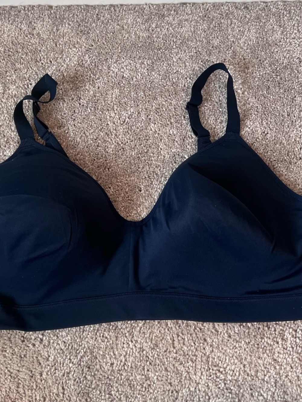 NWT Old Navy Active PowerSoft Adjustable Sports Bra - Navy Blue - 3X